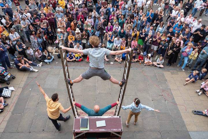 Performers at the Out of the Ordinary festival